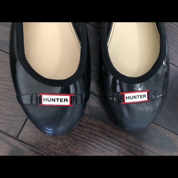Womens Hunter Ballet Flats - Size 38 - Super Cute & Like New! - Picture 2 of 5